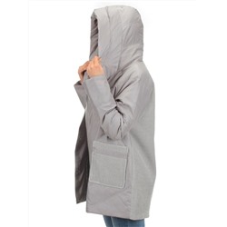 2348 GRAY Куртка демисезонная женская (тинсулейт)