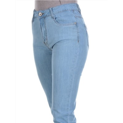 D972 BLUE Джинсы женские DENIM (75% хлопок, 22% полиэстер 3% спандекс)