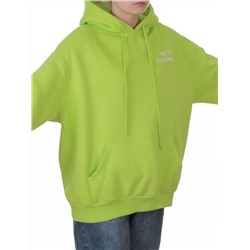 2620 LT. GREEN Худи женское (95% хлопок, 5% спандекс)