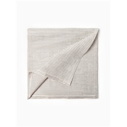 Дорожка на стол Этель Straightforward, 40×146 см, лён 100%, плотность 180 г/м², белая/серая