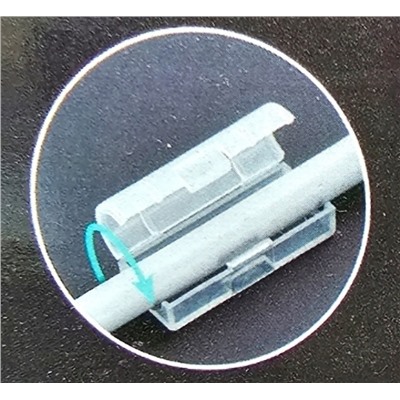 Держатель для проводов  самоклеющиеся (20 штук) MG1290