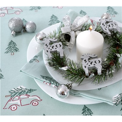 Дорожка рогожка Плетение 2 зелёный Текс-Дизайн