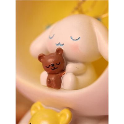 Копилка - ночник «Plush friends», blue (14,5 см), пластик