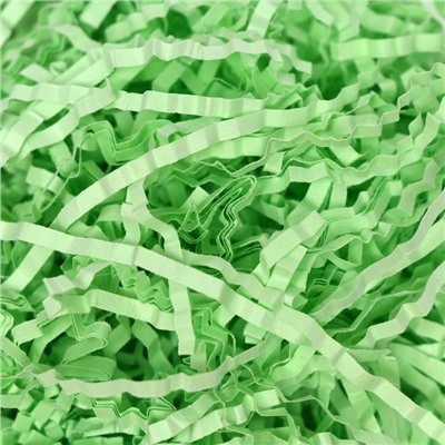Наполнитель бумажный для подарков, салатовый, 100 г