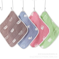 Japanese gauze scarf, handkerchief, children's eating bib for baby, wholesale
