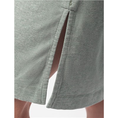 Платье из премиального хлопка с авторским принтом