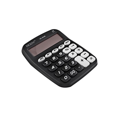 Калькулятор настольный 12-разрядный КК-3825 В, чёрный