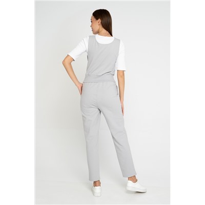 Комбинезон женский 22-363L3-WB жемчужно-серый