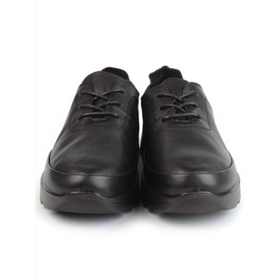03-5310 BLACK Полуботинки женские (натуральная кожа)