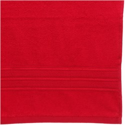 Полотенце махровое 50*80см "Comfort" цвет красный 02040 плотность 300гр/м2