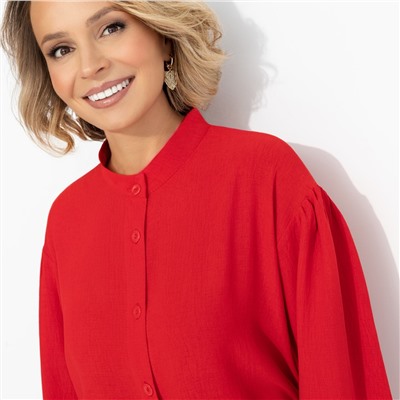 Рубашка с акцентной спинкой и сборками, Невозможно оторваться