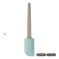 BAKGLAD Teigschaber, beige/blau, 26 cm