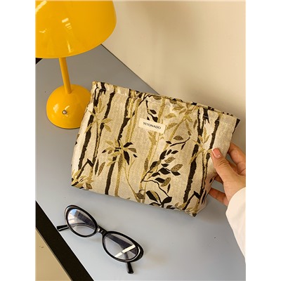 Cosmetic bag, cloth, organizer bag, small clutch bag, wallet, shoulder bag with zipper