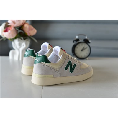 Премиальные New Balance 574 из натуральной замши