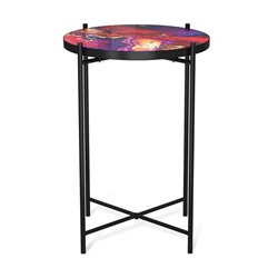 Столик журнальный SHT-CT8-3
                        амарантовый / черный муар