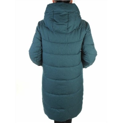 350 DK. GREEN Пальто женское зимнее (200 гр. холлофайбера)