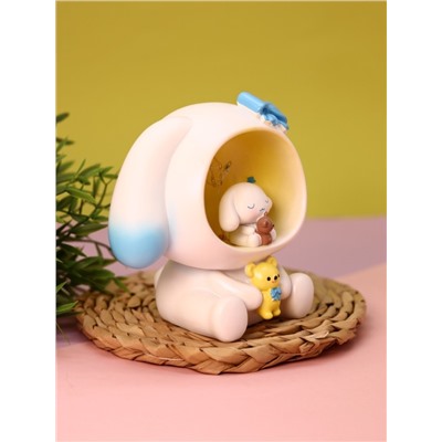 Копилка - ночник «Plush friends», blue (14,5 см), пластик