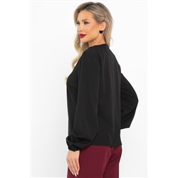 Блуза Глэдис (черная) Б14657-31М
