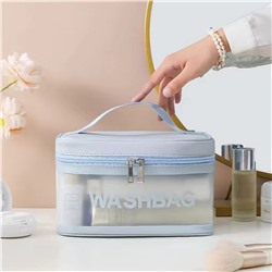 Kristaller Косметичка Washbag suitcase, голубой