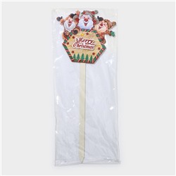 Топпер декоративный Merry Christmas, 28.5×74 см