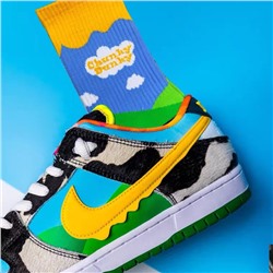 Brand knee socks for men and women, internet celebrity, mid-length