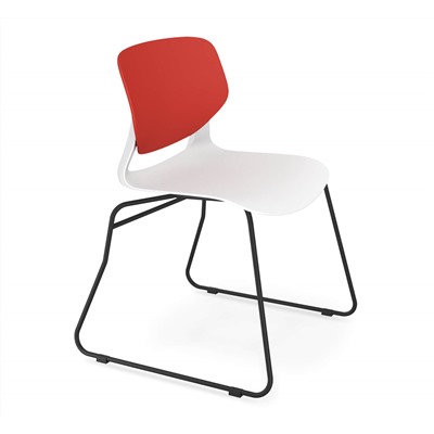 Стул SHT-ST59/S197
                        красный / белый / чёрный муар