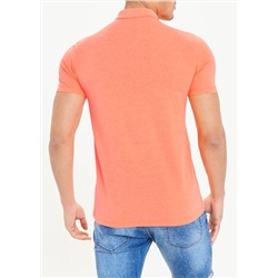 Short Sleeve Neon Polo Shirt