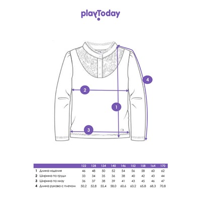 Блузка для девочки