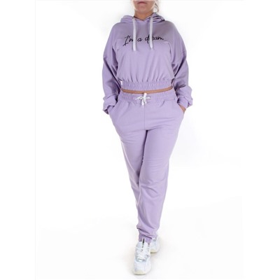 Y294 LILAC Спортивный костюм женский (100% хлопок)