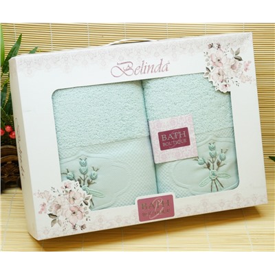 Набор Махровых Полотенец 70x140 + 50x90 см. 2 шт/уп. BATH BOUTIQUE - Belinda