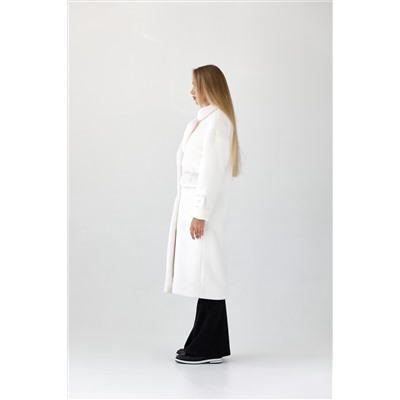 Шубка утеплённая 25777 (белый)