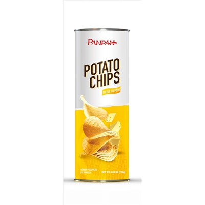 Картоф.чипсы "Cheese" Panpan 110гр.1/24 банки