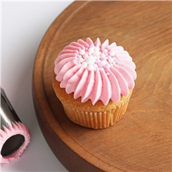 Насадка кондитерская KONFINETTA «Безе», d=4.2 см, выход 2.7 см, нержавеющая сталь