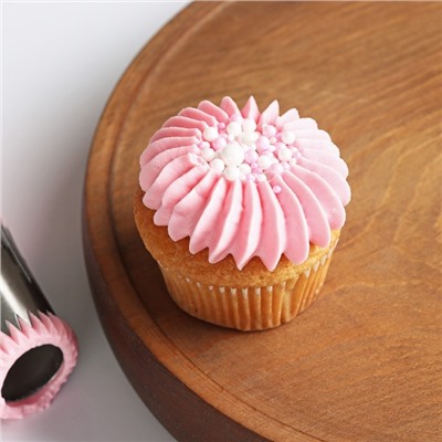 Насадка кондитерская KONFINETTA «Безе», d=4.2 см, выход 2.7 см, нержавеющая сталь