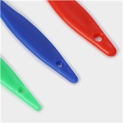 Набор кондитерских кисточек Доляна «Радуга», 3 шт.