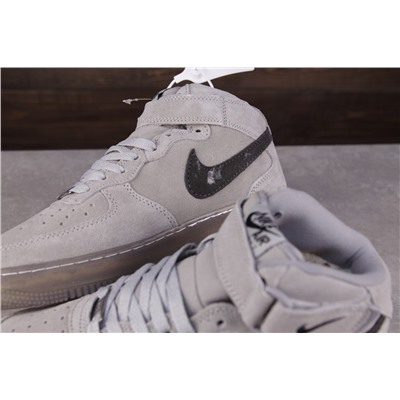 Зимние Nike из натуральной плотной замши