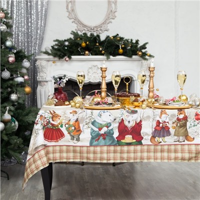 Набор сервировочных салфеток «Этель» Winter holidays, 40×40 см, 4 шт.