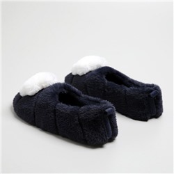 Тапочки «Махровые звёздочки» с задником