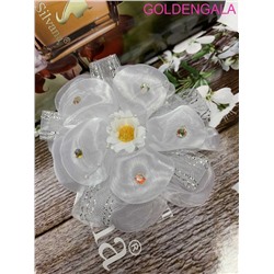 Бант на резинке диаметр 14,5 см №1