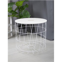 Столик журнальный SHT-CT41
                        мисандея / белый муар