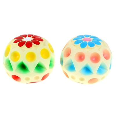 Резиновая игрушка «Мяч», МИКС