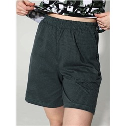 Женский костюм с шортами Лето / Зеленый