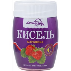 Вокруг света. Дачный кисель. Клубника 300 гр. пласт.банка