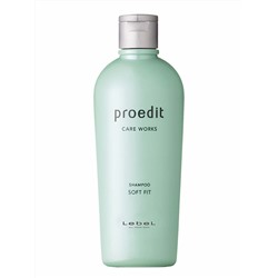 Lebel Шампунь для жёстких и непослушных волос / Proedit Soft Fit Shampoo, 300 мл