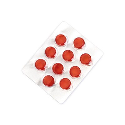 Леденцы с клюквой, медом и календулой без сахара