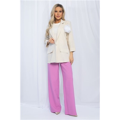 Пиджак льняной Мэрлин (бежевый) Б13255-7М