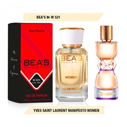 Beas W521 Yves Saint Laurent Manifesto Women edp 25 ml, Парфюм женский Beas W521 создан по мотивам аромата Yves Saint Laurent Manifesto