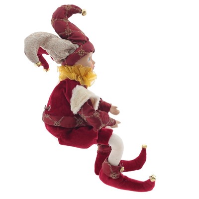 GAEM Игрушка набивная "Клоун" (муз, движ), L14 W13 H43 см (полка 23 см.)