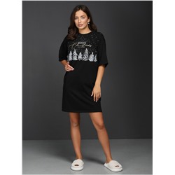 Туника "Зима" черный