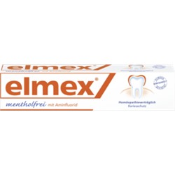 Зубная паста Elmex Mentholfrei без ментола, 75 мл